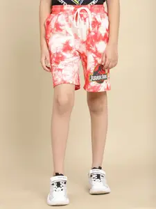 Kids Ville Boys Jurassic Park Printed  Cotton Regular Shorts