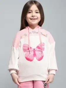 Monte Carlo Girls Graphic Printed Hooded Sweatshirt