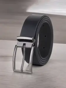 Provogue Men Textured Leather Formal Belt