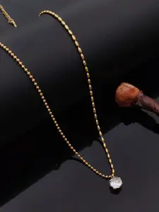 ANJNI CREATION Gold-Plated Necklace