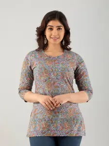 GUNDIA FASHION Women Floral Printed Kurti