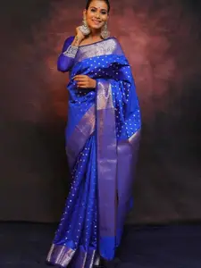 KALINI Woven Design Zari Banarasi Saree
