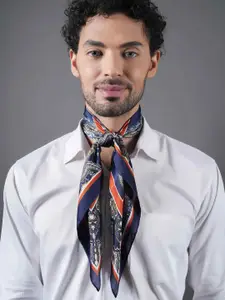 Tossido Men Printed Satin Scarf