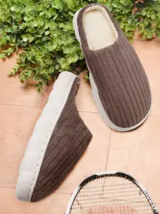 JENNA Men Fur Winter Room Slippers