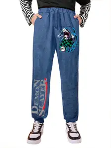 BAESD Boys Printed Joggers Trousers