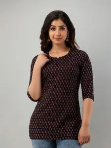 GUNDIA FASHION Women Floral Printed Kurti