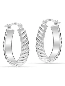 LeCalla Contemporary Hoop Earrings