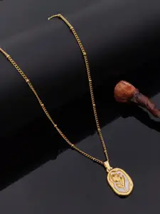 ANJNI CREATION Gold-Plated Necklace