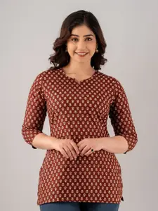 GUNDIA FASHION Women Floral Printed Kurti