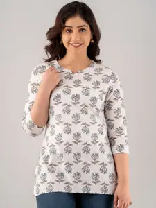 GUNDIA FASHION Women Floral Printed Kurti