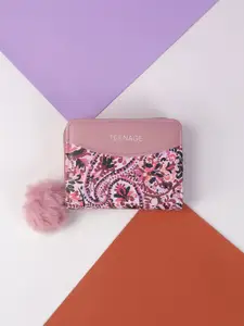 WALKWAY by Metro Women Abstract Printed Zip Around Wallet