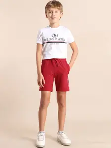 U.S. Polo Assn. Kids Boys Printed Shorts