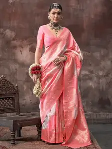 Anouk Woven Design Zari Banarasi Saree