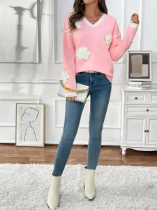 StyleCast x Revolte Women Floral Pullover