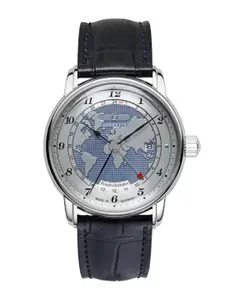 ZEPPELIN Men Dial & Leather Textured Straps Analogue Automatic Motion Powered Watch 85963