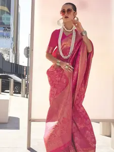 Anouk Woven Design Zari Banarasi Saree