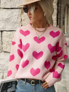 StyleCast x Revolte Women Geometric Printed Pullover