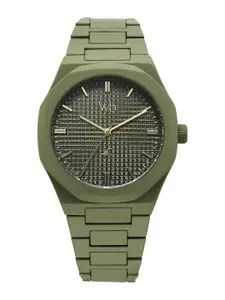 Fastrack Men Printed Dial & Bracelet Style Straps Analogue Watch FV30015QM02W