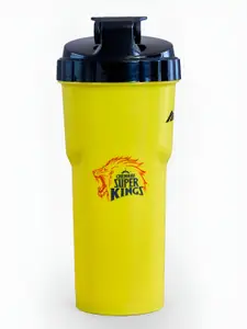 BOLDFIT Yellow Single CSK Printed Shaker Water Bottle 700 ml