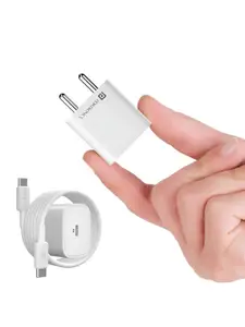 Portronics Unisex Superfast Slim Mobile Charging Adaptor, GaN Technology