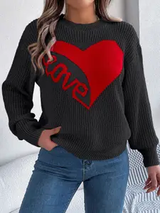 StyleCast x Revolte Women Cable Knit Pullover