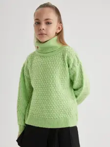 DeFacto Girls Cable Knit Pullover