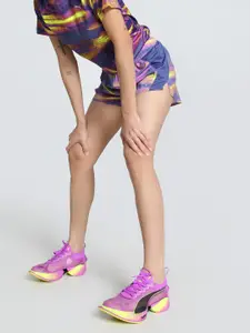 Puma Women Velocity All-Over Print 3" Running Shorts