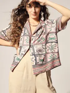 Vero Moda Women Floral Opaque Printed Casual Shirt