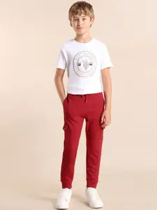 U.S. Polo Assn. Kids Boys Pure Cotton Jogger Trousers
