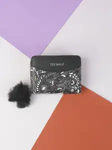 WALKWAY by Metro Women Abstract Printed Zip Around Wallet