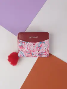 WALKWAY by Metro Women Abstract Printed Zip Around Wallet