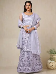 Soch Embellished Beads and Stones Unstitched Lehenga & Blouse With Dupatta