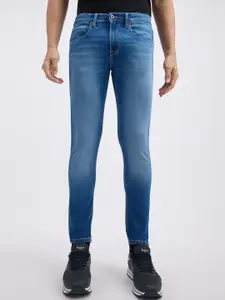 Pepe Jeans Men Chinox Skinny Fit Light Fade Stretchable Jeans