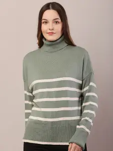 NoBarr Women Striped Pullover