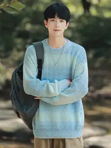 StyleCast x Revolte Men Colourblocked Longline Pullover