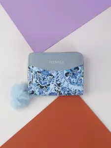 WALKWAY by Metro Women Abstract Printed Zip Around Wallet