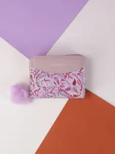 WALKWAY by Metro Women Abstract Printed Zip Around Wallet