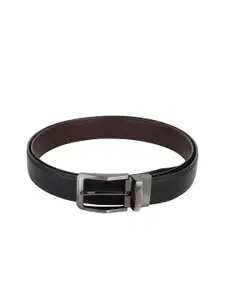 Provogue Men Textured Reversible Formal Belt
