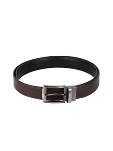 Provogue Men Textured Reversible Formal Belt