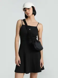 Puma Women Wardrobe Essentials Cotton Slim Fit Mini Dress