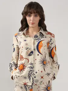Vero Moda Women Opaque Printed Casual Shirt