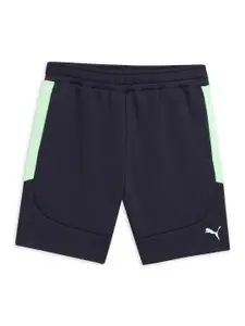 Puma Evostripe Youth Boys Cotton Mid-Rise Shorts