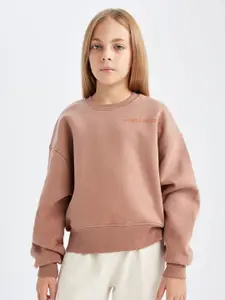 DeFacto Girls Round Neck Pullover Sweaters