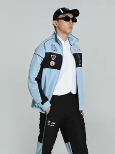 PUMA Motorsport Men BMW M Motorsport SDS 2.0 Badge Sporty Jacket with Patchwork