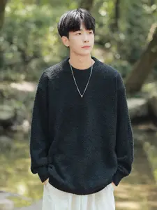 StyleCast x Revolte Men Boucle Longline Pullover