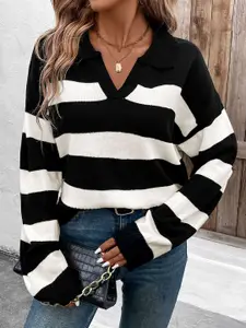 StyleCast x Revolte Women Striped Pullover