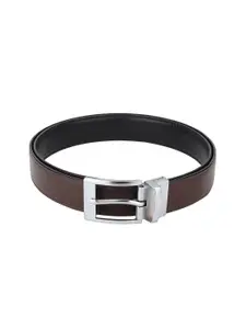 Provogue Men Textured Reversible Formal Belt