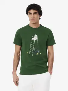 Lacoste Men Printed Pockets T-shirt