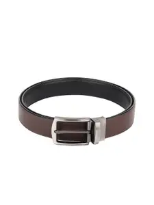 Provogue Men Textured Reversible Formal Belt