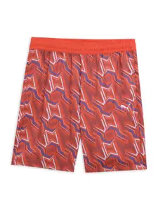 Puma Boys Youth Woven Regular Fit Mid-Rise Training Shorts